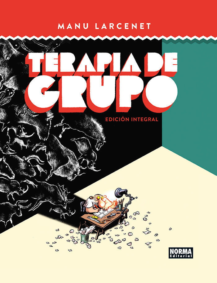TERAPIA DE GRUPO. EDICION INTEGRAL, de MANU LARCENET | portada del libro