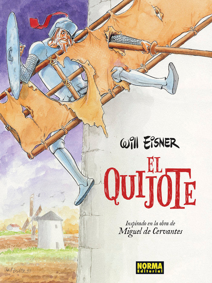 EL QUIJOTE DE WILL EISNER, de MIGUEL DE CERVANTES#WILL EISNER | portada del libro