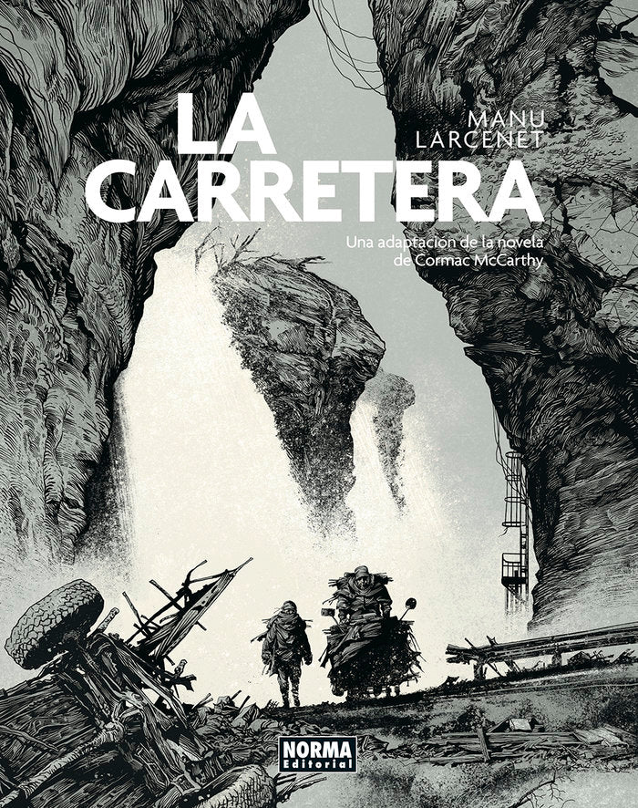 LA CARRETERA, de MANU LARCENET | portada del libro