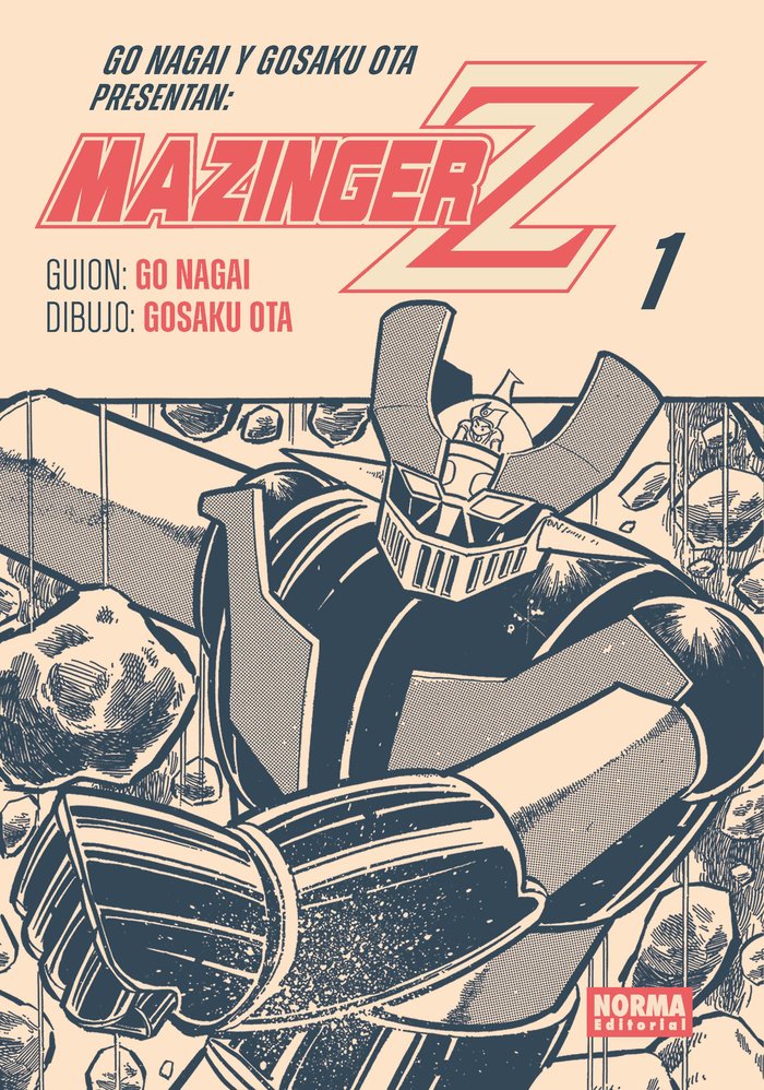 MAZINGER Z (OTA) 01, de GO NAGAI#GOSAKU OTA | portada del libro