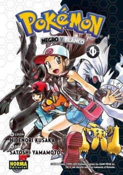POKEMON 26 NEGRO Y BLANCO 1, de HIDENORI KUSAKA | portada del libro