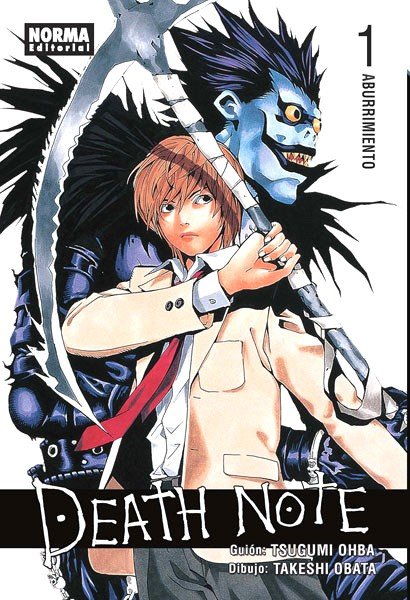 DEATH NOTE 01 (NUEVO PVP), de TSUGUMI OHBA | portada del libro