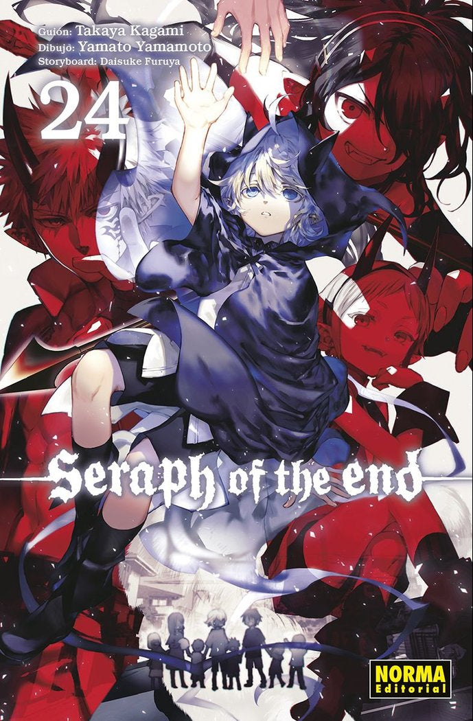 SERAPH OF THE END 24, de KAGAMI | portada del libro