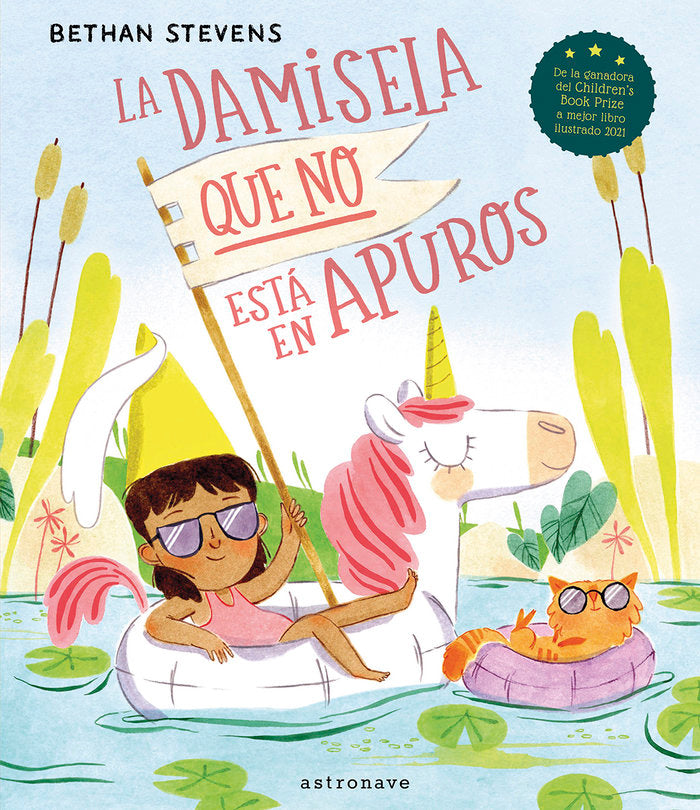 LA DAMISELA QUE NO ESTA EN APUROS, de BETHAN STEVENS | portada del libro