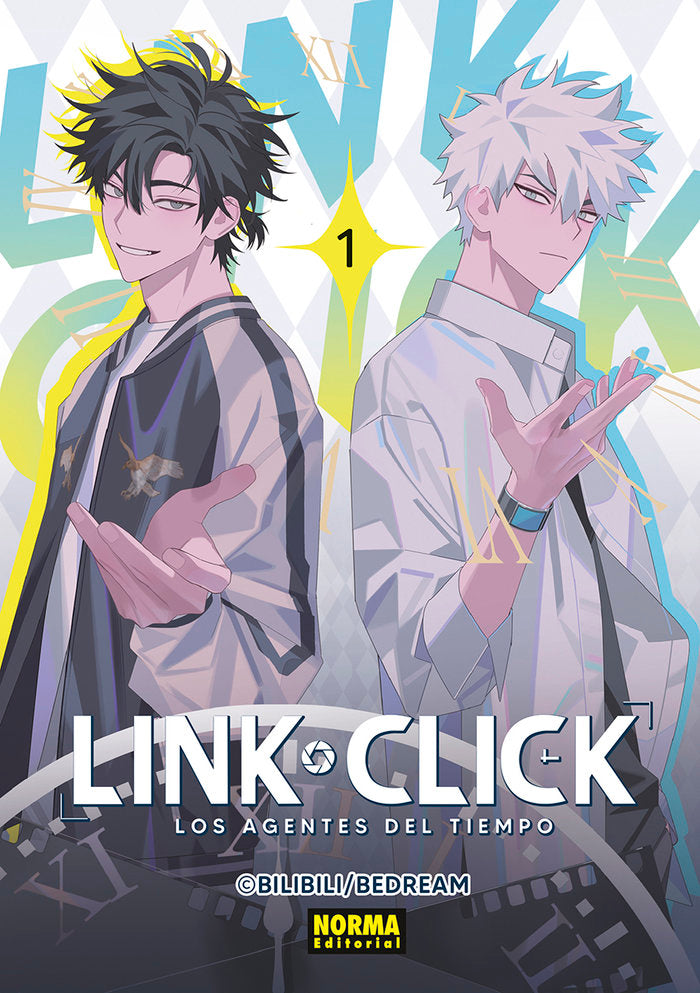 LINK CLICK 01. LOS AGENTES DEL TIEMPO, de BILIBILI#BEDREAM | portada del libro