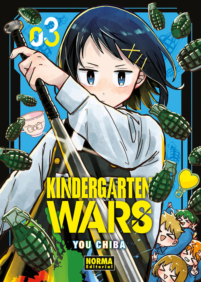 KINDERGARTEN WARS 03, de CHIBA | portada del libro