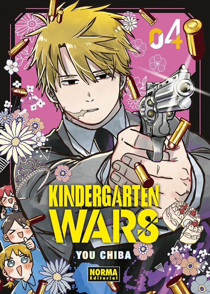 KINDERGARTEN WARS 04, de CHIBA | portada del libro