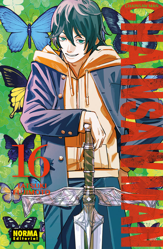 CHAINSAW MAN 16, de FUJIMOTO | portada del libro