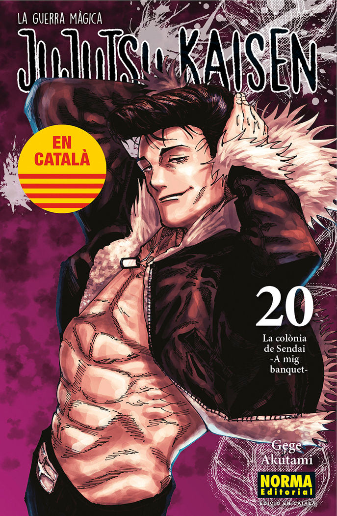 JUJUTSU KAISEN 20 CATALA, de AKUTAMI | portada del libro