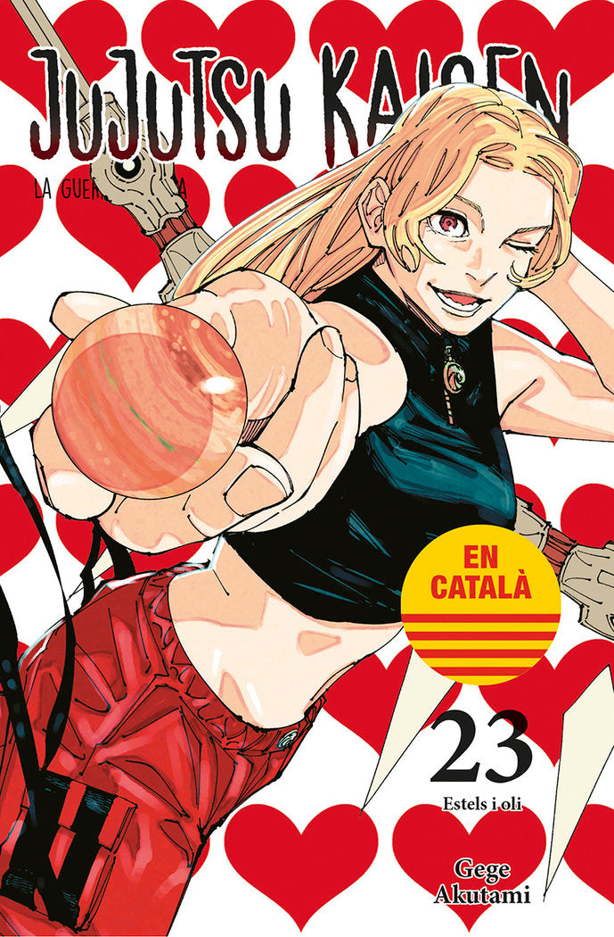 JUJUTSU KAISEN 23 CATALA, de AKUTAMI | portada del libro