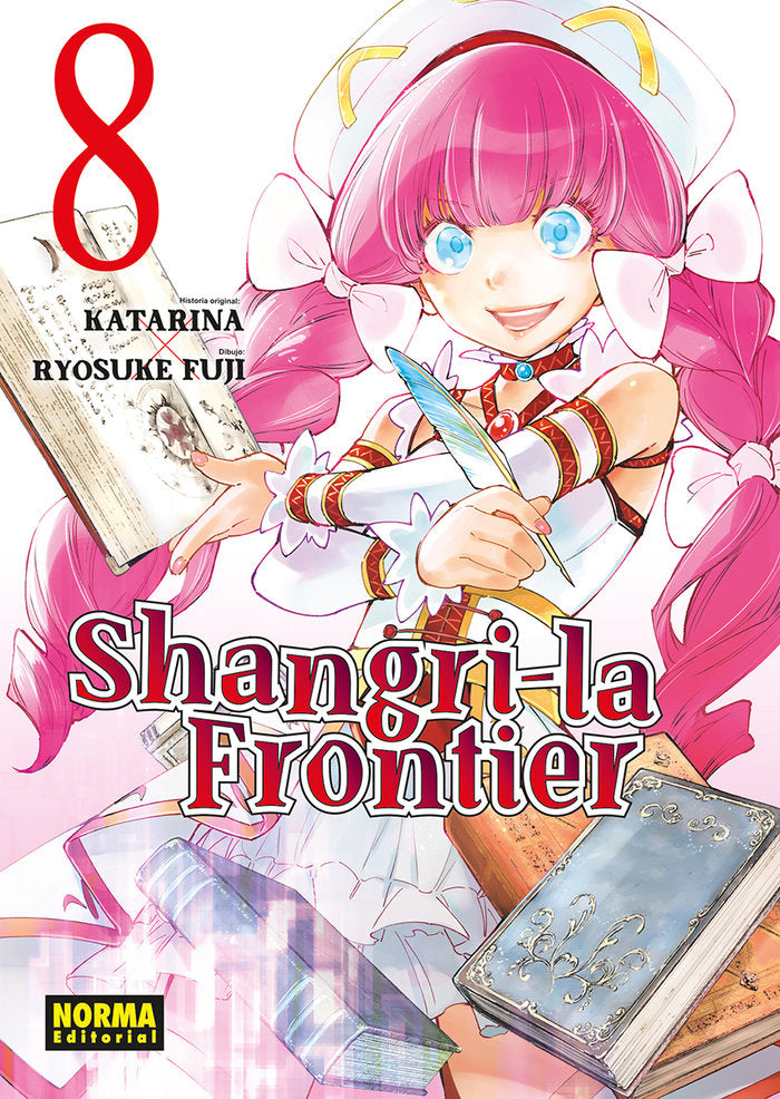SHANGRI-LA FRONTIER 08, de FUJI | portada del libro