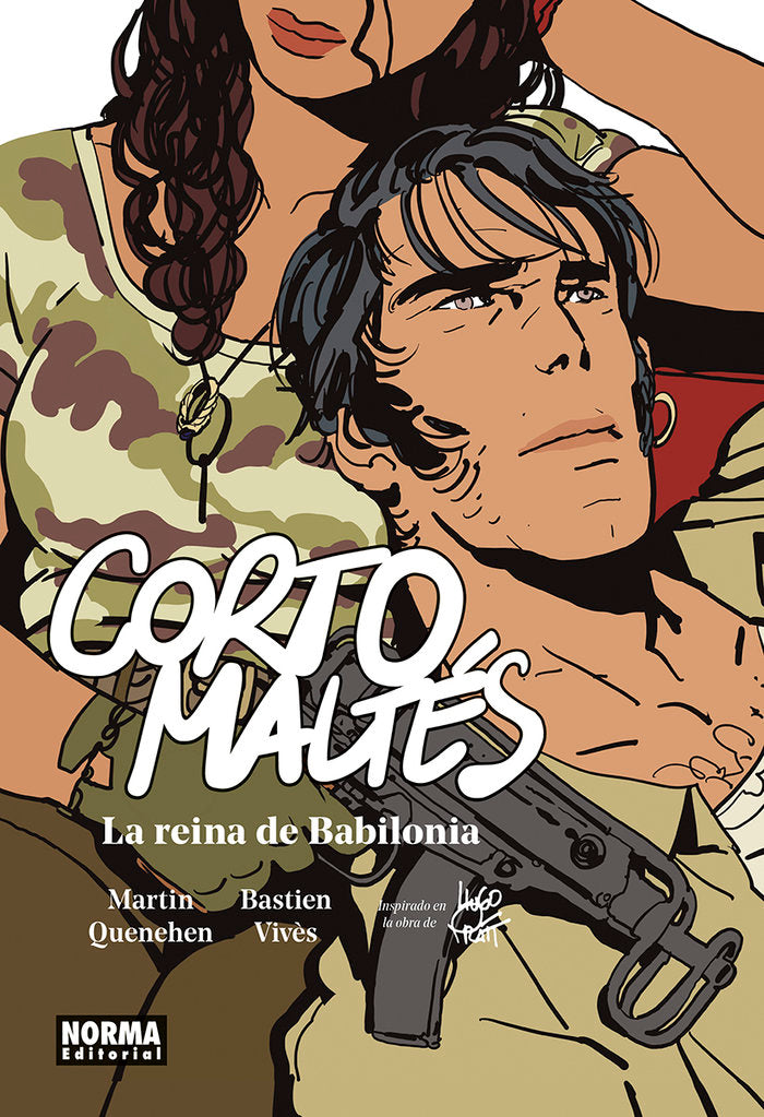 CORTO MALTES LA REINA DE BABILONIA, de MARTIN QUENEHEN | portada del libro