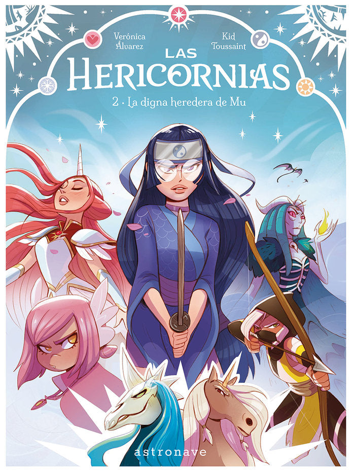 LAS HERICORNIAS 02. LA DIGNA HEREDERA DE MU, de KID TOUSSAINT | portada del libro