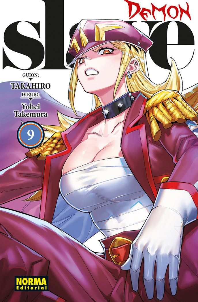 DEMON SLAVE 09, de TAKAHIRO#YOHEI TANEMURA | portada del libro