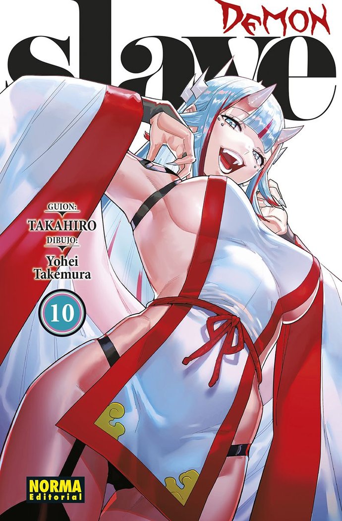 DEMON SLAVE 10, de TAKAHIRO#YOHEI TANEMURA | portada del libro