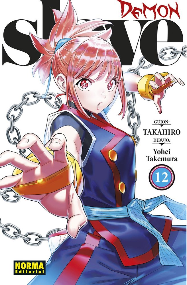 DEMON SLAVE 12, de TAKAHIRO#TAKEMURA | portada del libro