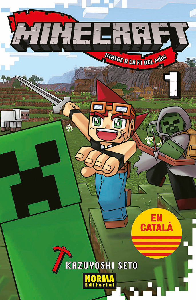 MINECRAFT 01 CATALA, de KAZUYOSHI SETO | portada del libro