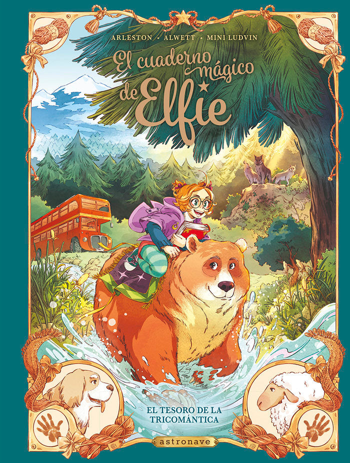 EL CUADERNO MAGICO DE ELFIE 4. EL TESORO DE LA TRICOMANTICA, de ALWETT, AUDREY | portada del libro