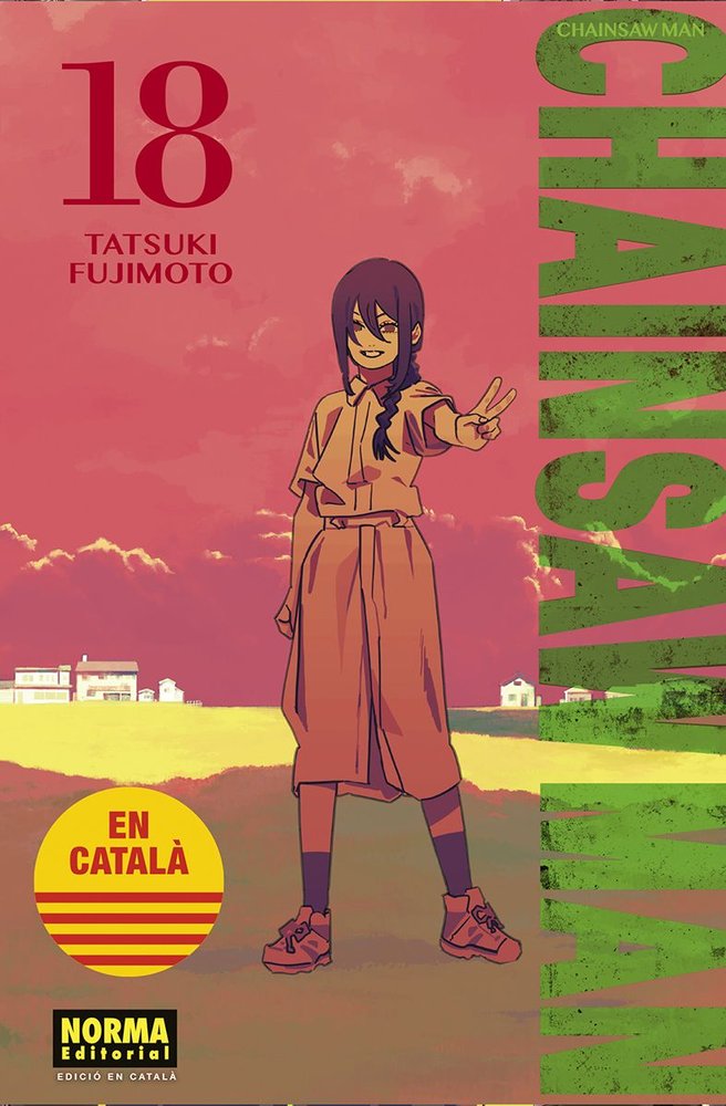 CHAINSAW MAN 18 CATALA, de FUJIMOTO | portada del libro