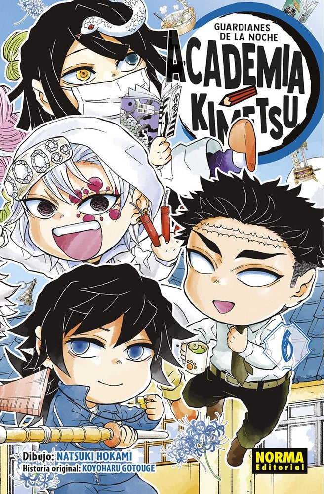 GUARDIANES DE LA NOCHE. ACADEMIA KIMETSU 06, de GOTOUGE | portada del libro