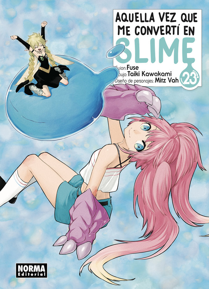 AQUELLA VEZ QUE ME CONVERTI EN SLIME 23, de FUSE- TAIKI KAWAKAMI | portada del libro