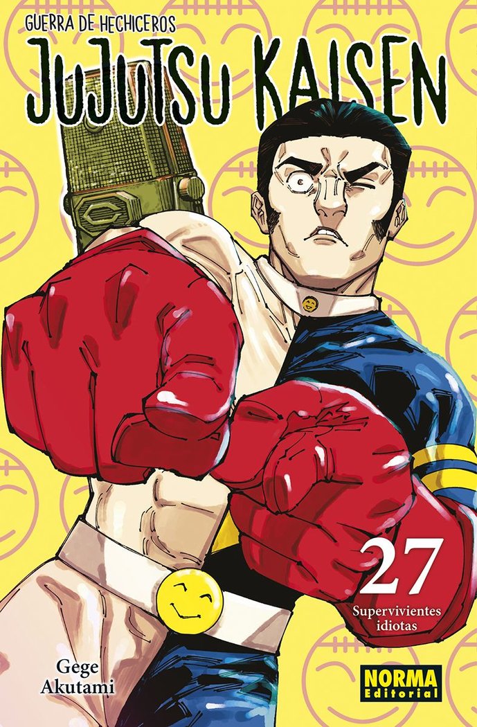 JUJUTSU KAISEN 27, de AKUTAMI | portada del libro