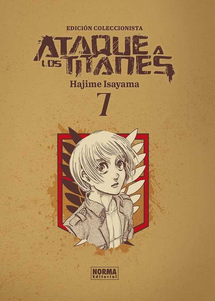 7.ATAQUE A LOS TITANES, de ISAYAMA, HAJIME | portada del libro