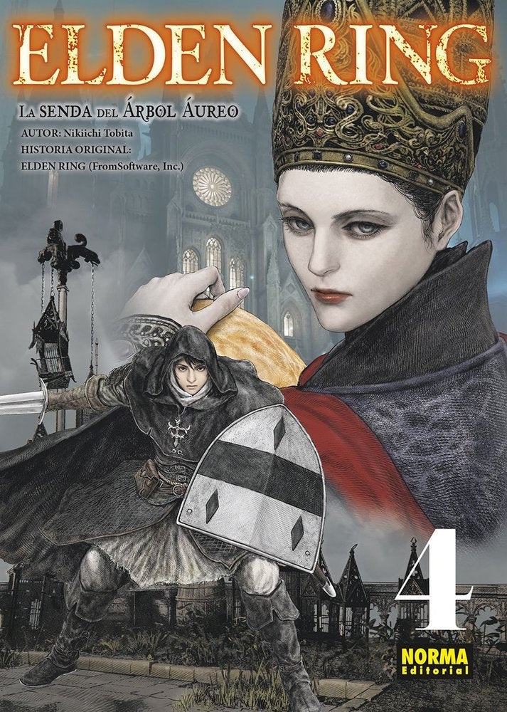 ELDEN RING 04. LA SENDA DEL ARBOL AUREO, de NIKIICHI TOBITA#ELDEN RING | portada del libro