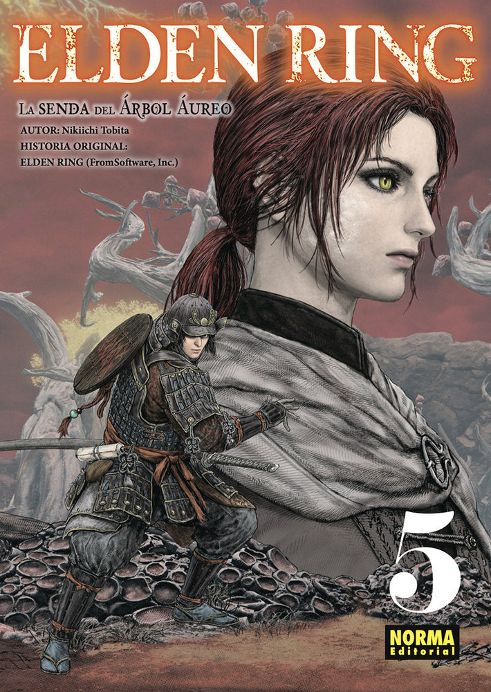 ELDEN RING 05. LA SENDA DEL ARBOL AUREO, de NIKIICHI TOBITA#ELDEN RING | portada del libro