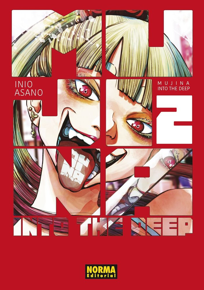 MUJINA INTO THE DEEP 02, de INIO ASANO | portada del libro
