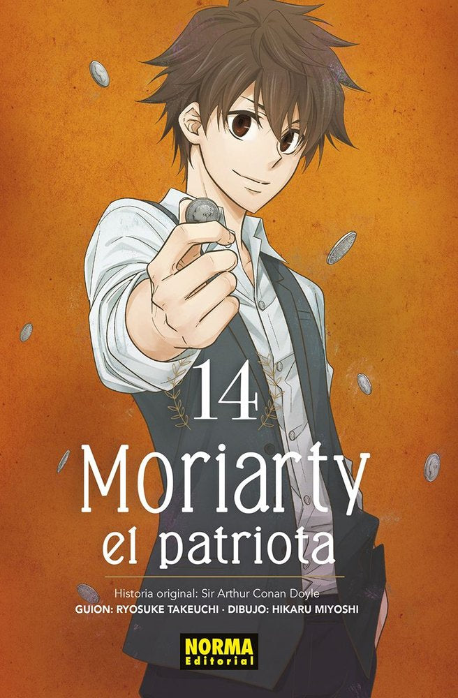 MORIARTY EL PATRIOTA 14, de TAKEUCHI | portada del libro