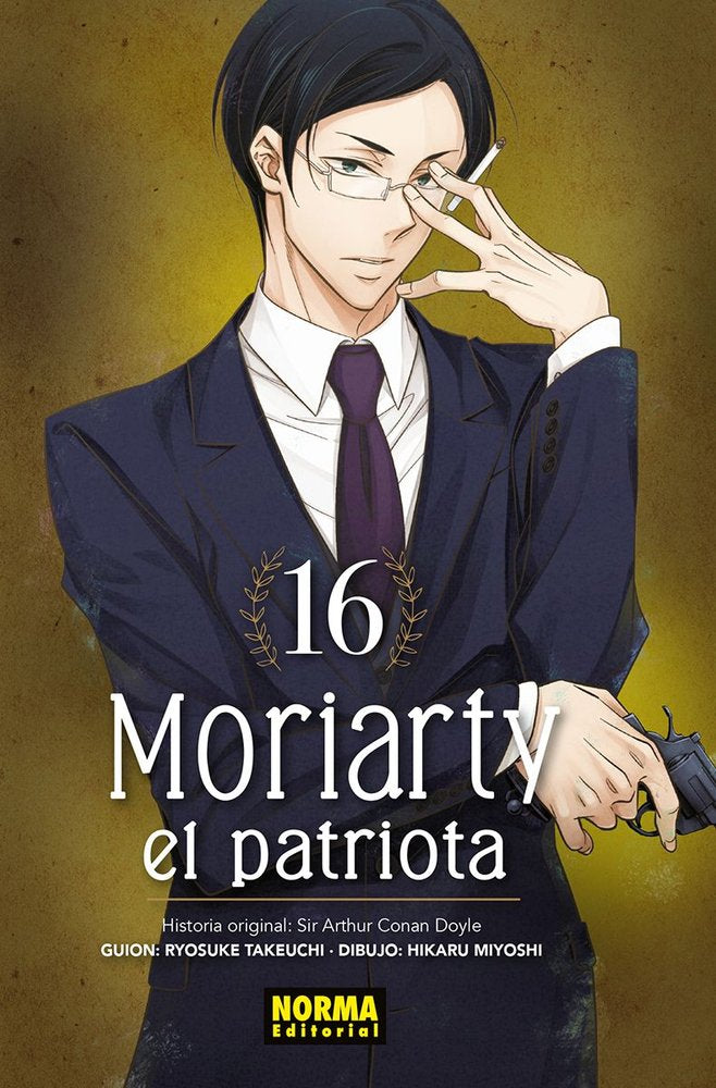 MORIARTY EL PATRIOTA 16, de TAKEUCHI | portada del libro
