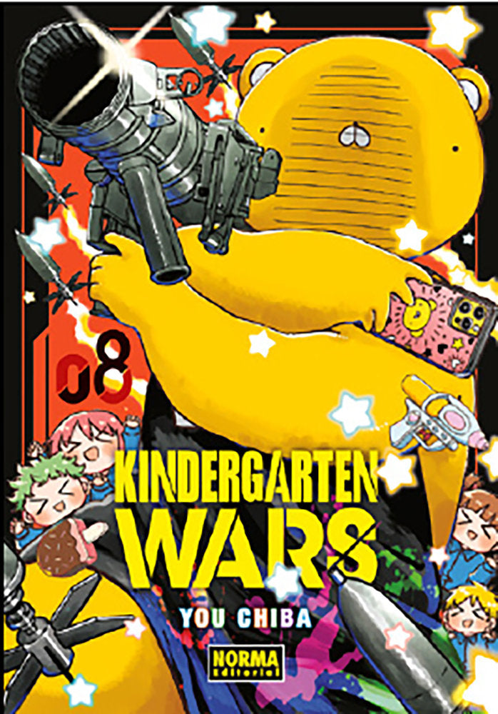 KINDERGARTEN WARS 08, de CHIBA | portada del libro