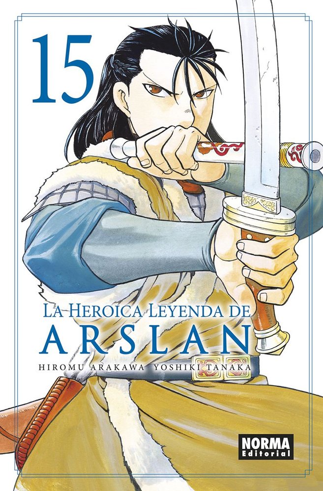 LA HEROICA LEYENDA DE ARSLAN 15, de ARAKAWA | portada del libro