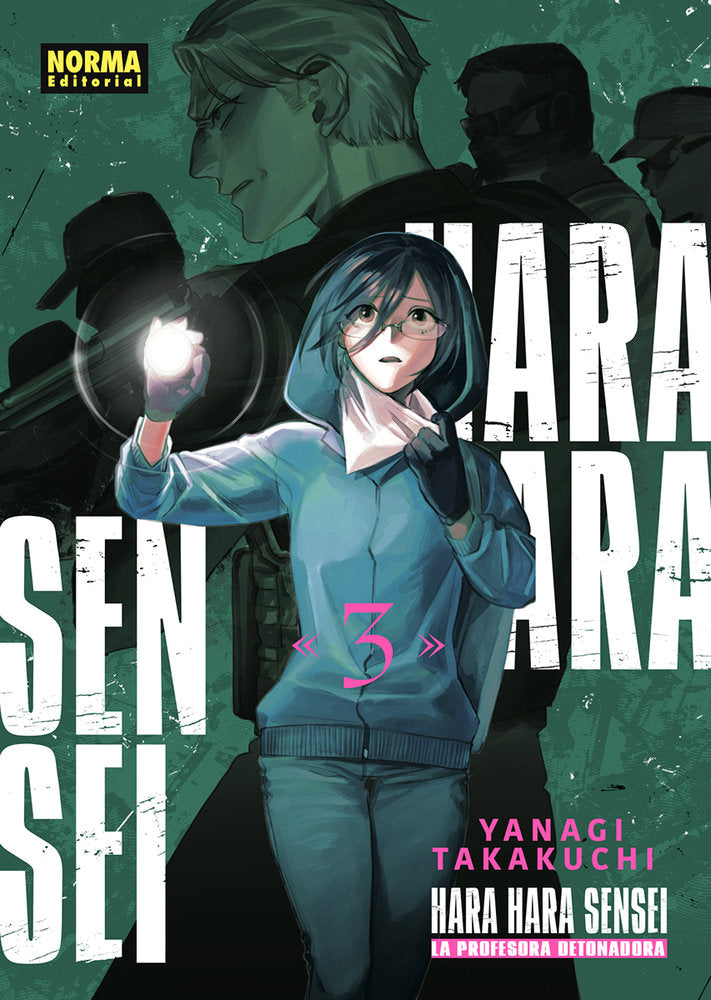HARAHARA SENSEI 03, de YANAGI TATAKUCHI | portada del libro