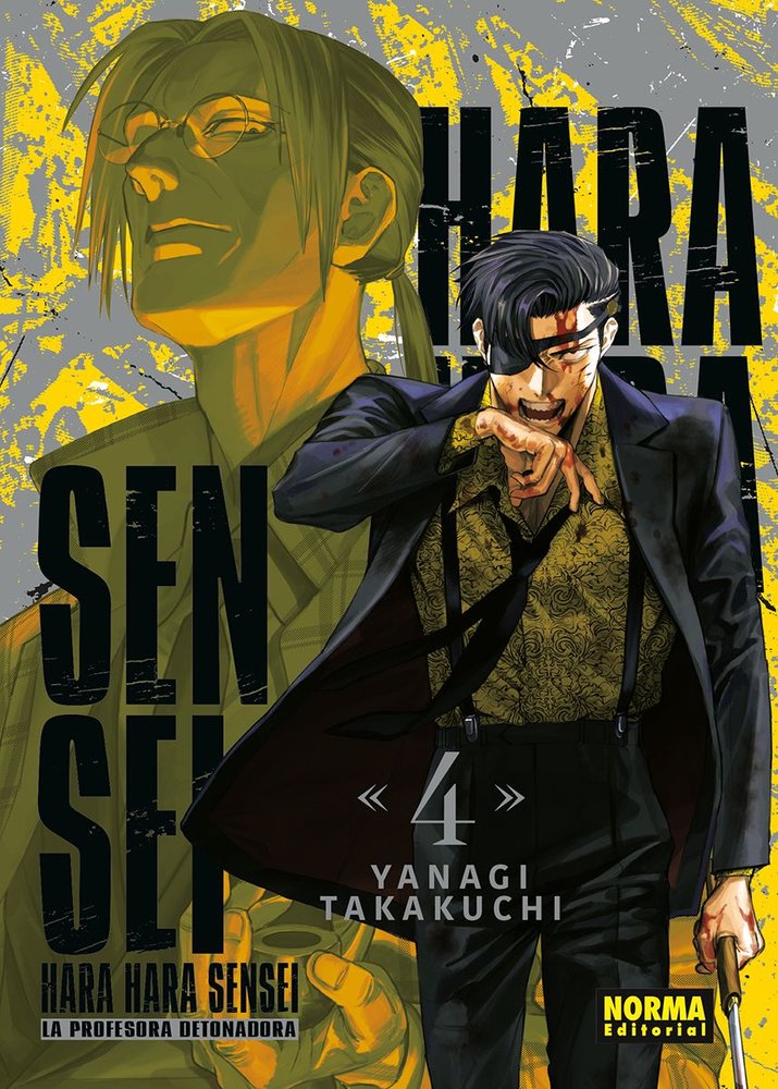 HARAHARA SENSEI 04, de YANAGI TATAKUCHI | portada del libro