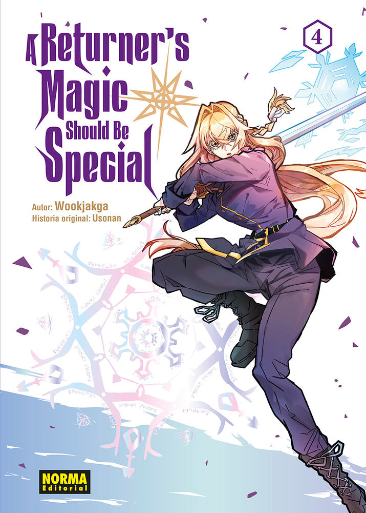 A RETURNER'S MAGIC SHOULD BE SPECIAL 04, de USONAN#WOOKJAKGA | portada del libro