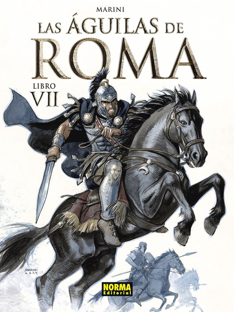 LAS AGUILAS DE ROMA 07, de MARINI, ENRICO | portada del libro