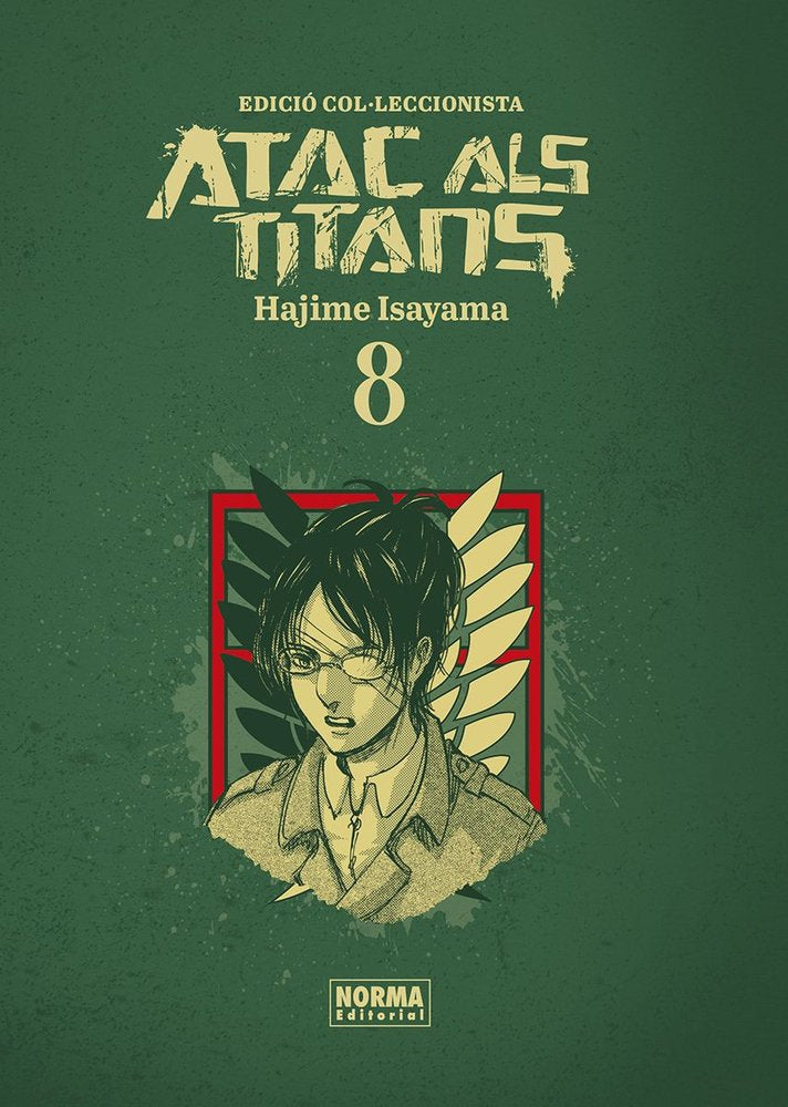 ATAC ALS TITANS ED. INTEGRAL 08, de ISAYAMA | portada del libro