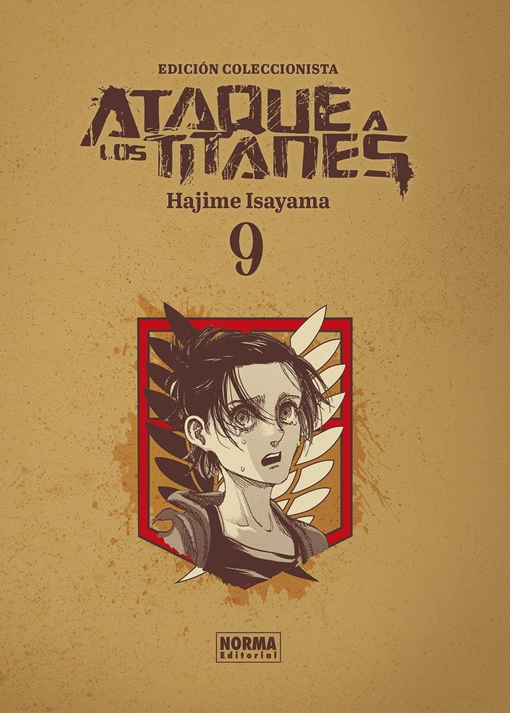 ATAQUE DE LOS TITANES 9 EDICION INTEGRAL, de Hajime Isayama | portada del libro