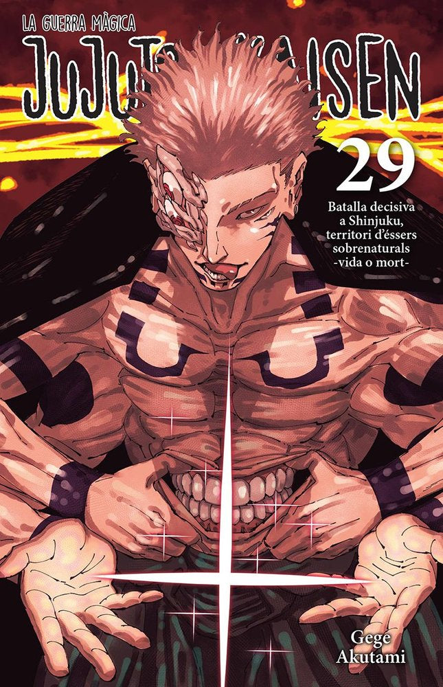 JUJUTSU KAISEN, 29 (CATALAN ), de GEGE AKUTAMI | portada del libro