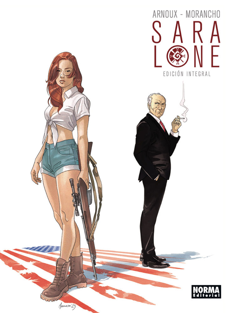 SARA LONE. EDICION INTEGRAL, de MORANCHO | portada del libro
