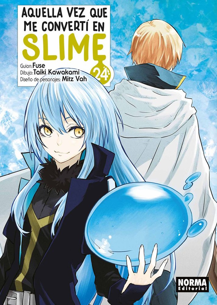 AQUELLA VEZ QUE ME CONVERTI EN SLIME, de FUSE#KAWAKAMI | portada del libro