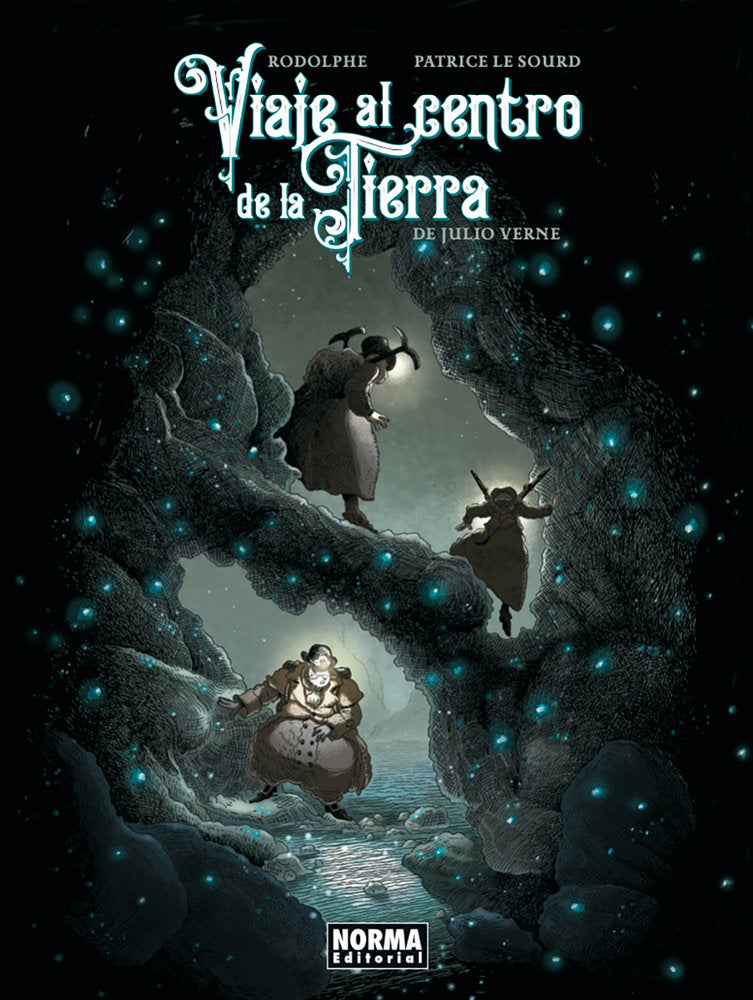VIAJE AL CENTRO DE LA TIERRA, de RODOLPHE | portada del libro