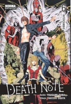 DEATH NOTE, 6 (NUEVO PVP), de TAKESHI OBATA#TSUGUMI OHBA | portada del libro