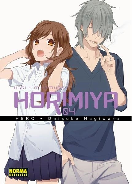 HORIMIYA, 4 (NE), de HERO#HAGIWARA | portada del libro