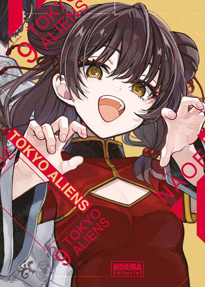 TOKYO ALIENS, de NAOE | portada del libro