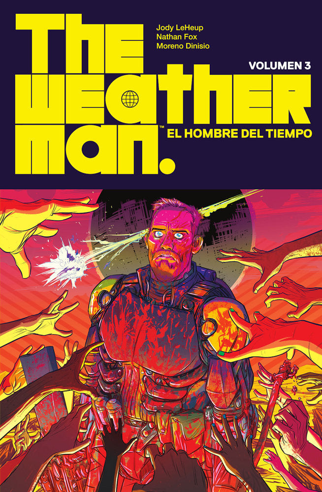 THE WEATHERMAN 3. EL HOMBRE DEL TIEMPO, de LEHEUP | portada del libro