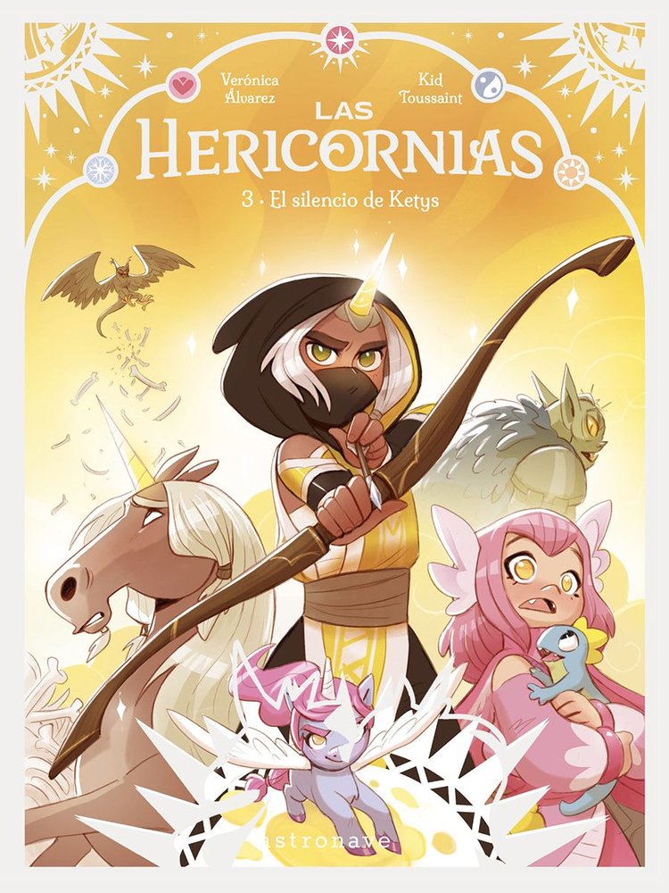 LAS HERICORNIAS 03. EL SILENCIO DE KETYS, de KID TOUSSAINT | portada del libro