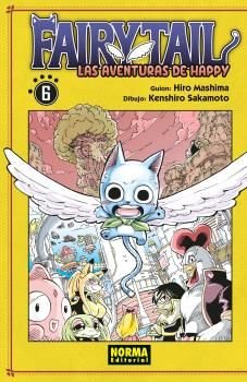 FAIRY TAIL LAS AVENTURAS DE HAPPY 6, de MASHIMA | portada del libro